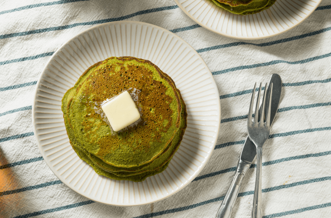 Veg Matcha Pancake