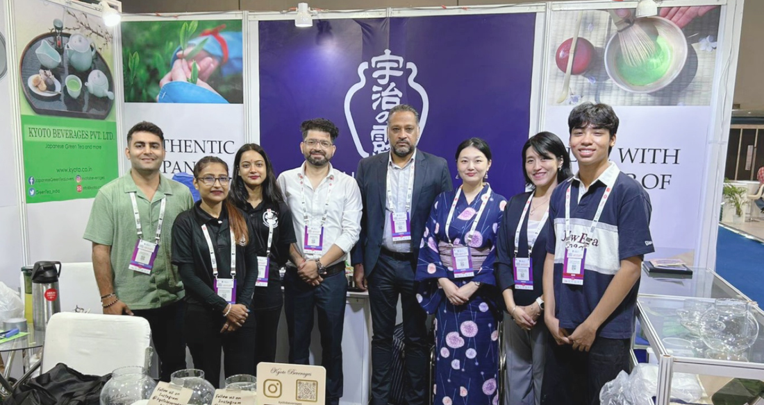 Kyoto Beverages Represents UJInoTSUYU at World Food India 2025:  A Celebration of Japanese Tea Culture