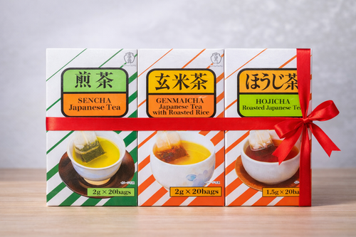 Combo of Sencha L,Genmaicha L and Hojicha L Teabags