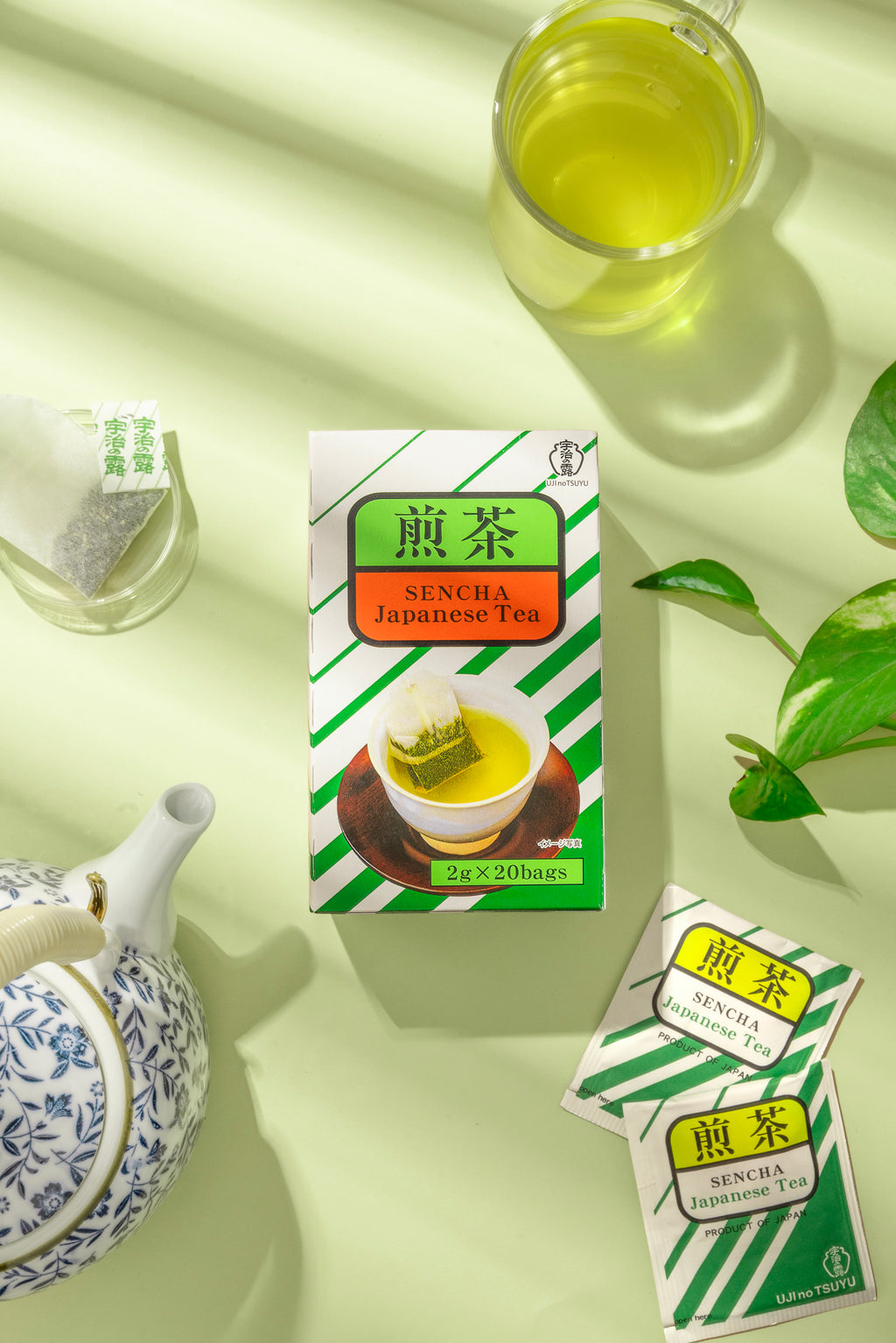 UJInoTSUYU Sencha L Japanese  Green Tea Teabags 20p