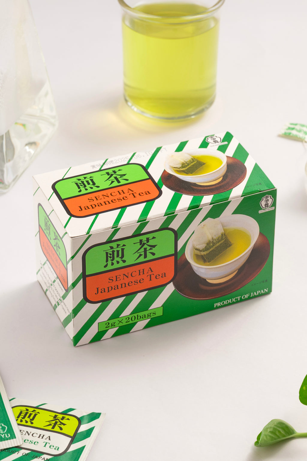UJInoTSUYU Sencha L Japanese  Green Tea Teabags 20p