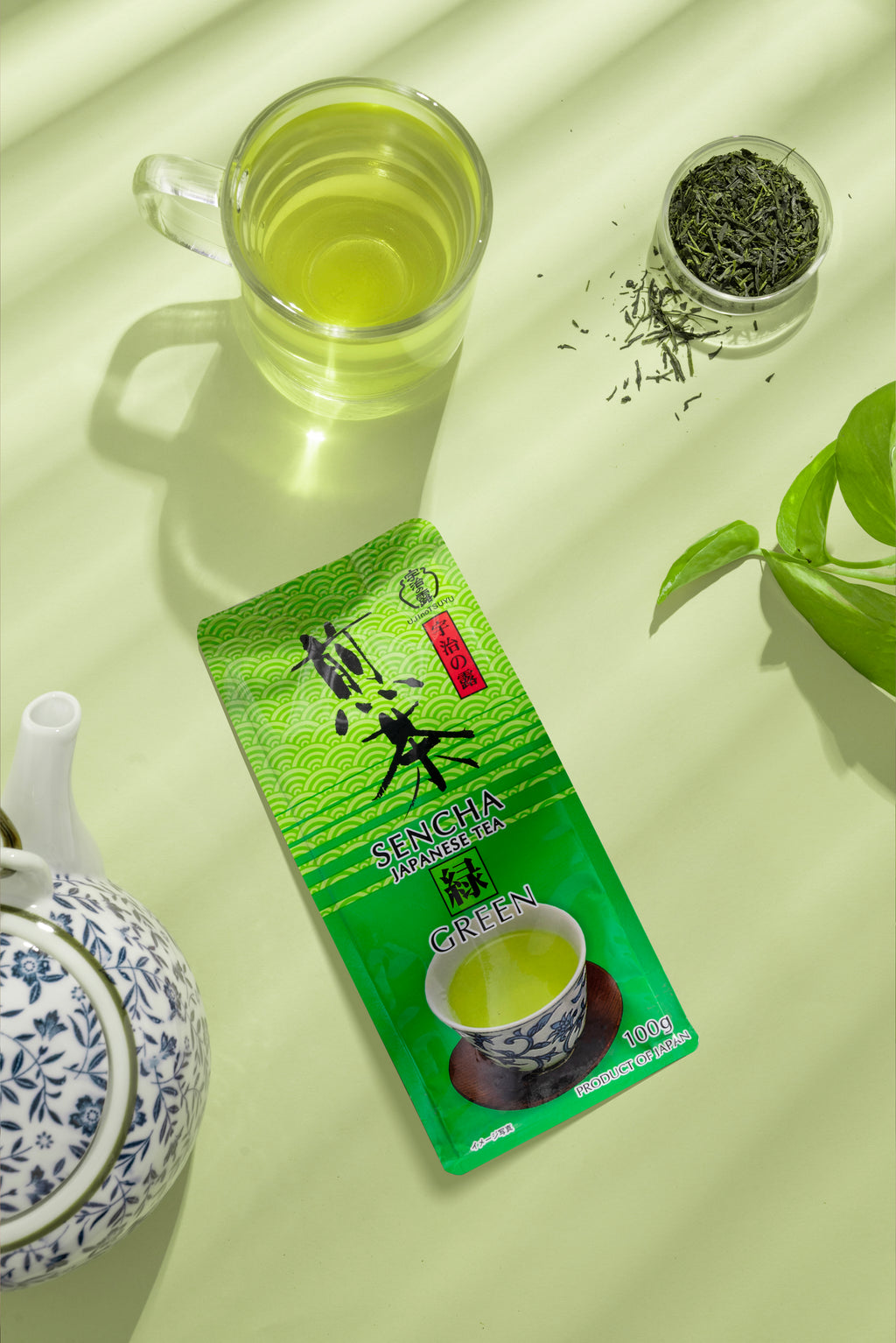 UJInoTSUYU Sencha Green Tea Loose Leaf 100gms