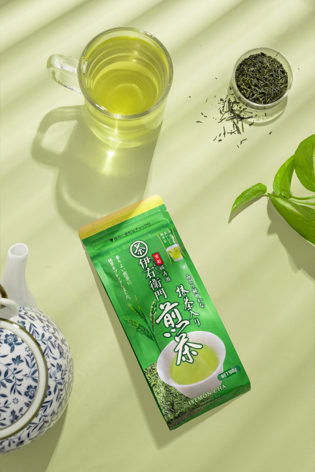 IYEMON Matcha Blend Sencha Loose Leaf 100gms