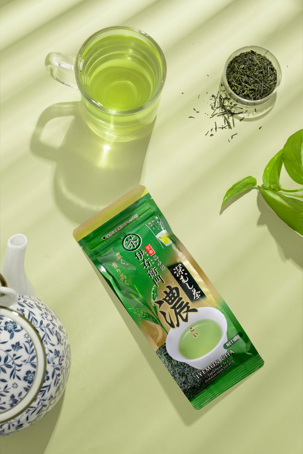 IYEMON FUKAMUSHI Koi Deep-Steamed Premium Japanese Green Tea (Loose Leaf) 100gms