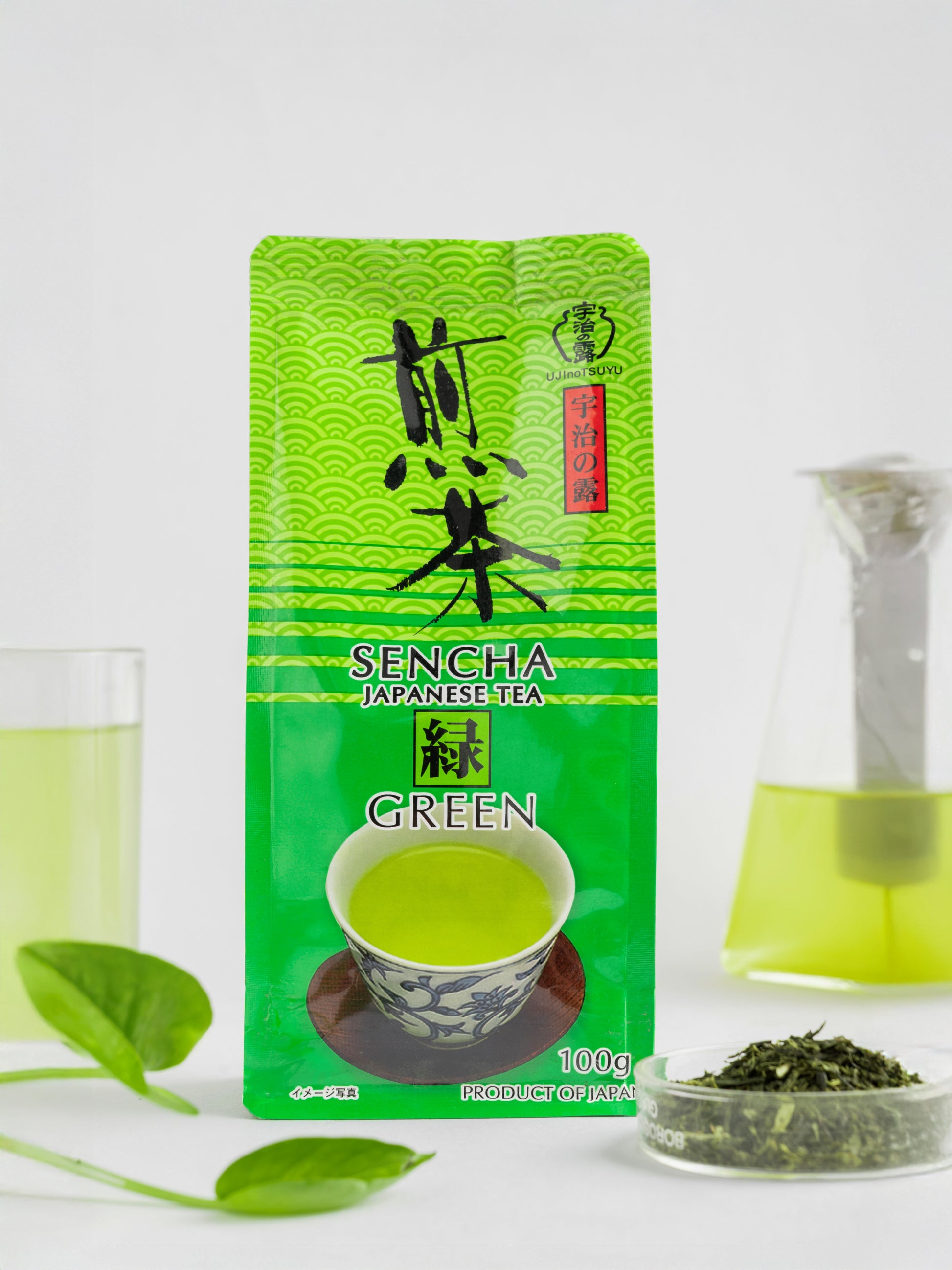 UJInoTSUYU Sencha Green Tea Loose Leaf 100gms