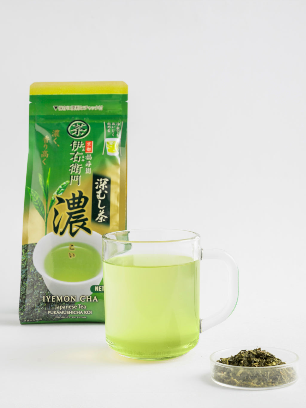 IYEMON FUKAMUSHI Koi Deep-Steamed Premium Japanese Green Tea (Loose Leaf) 100gms