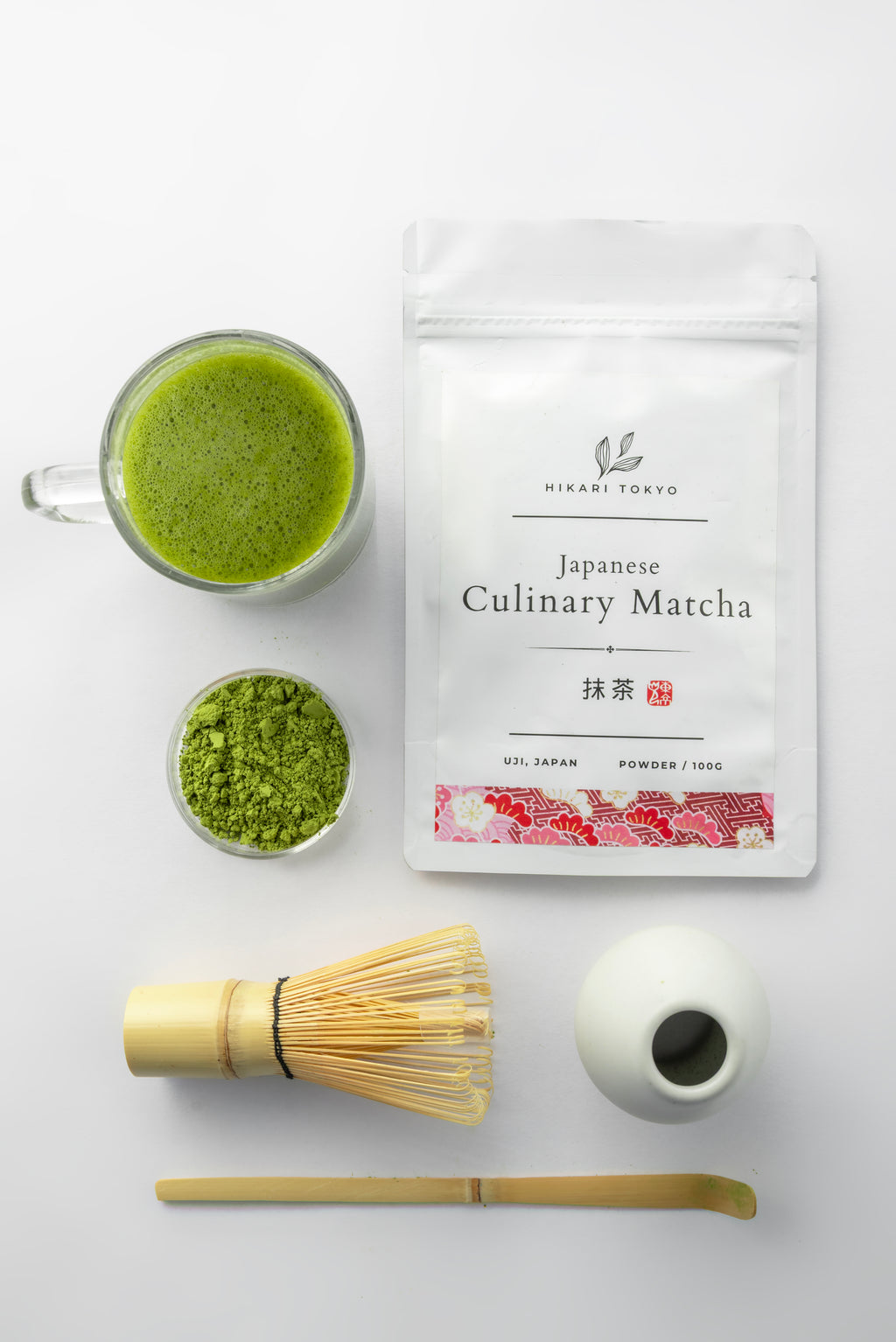 Hikari Tokyo Culinary Japanese Matcha Green Tea Powder(40g / 100g / 1kg)