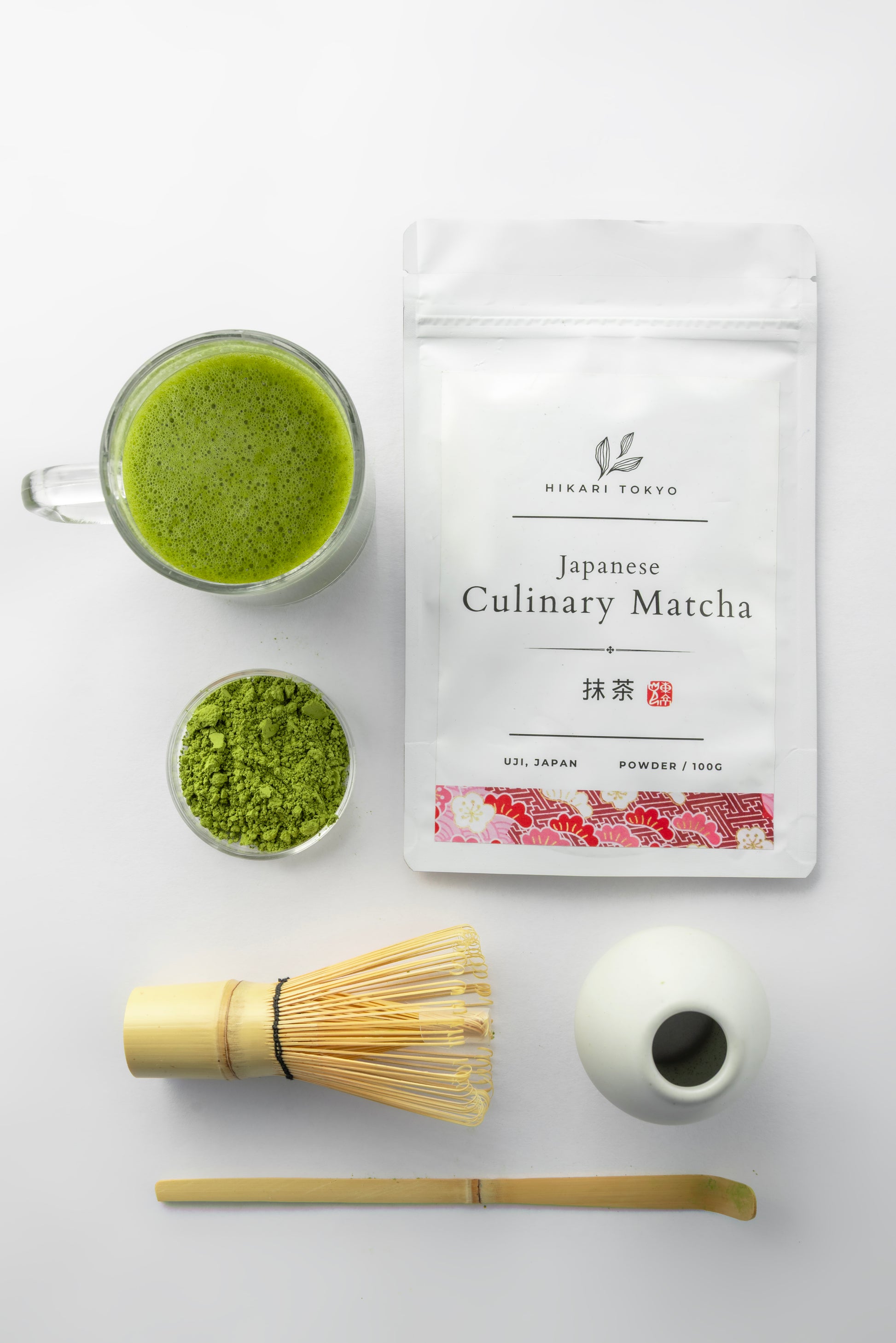 Hikari Tokyo Culinary Japanese Matcha Green Tea Powder(40g / 100g / 1kg)