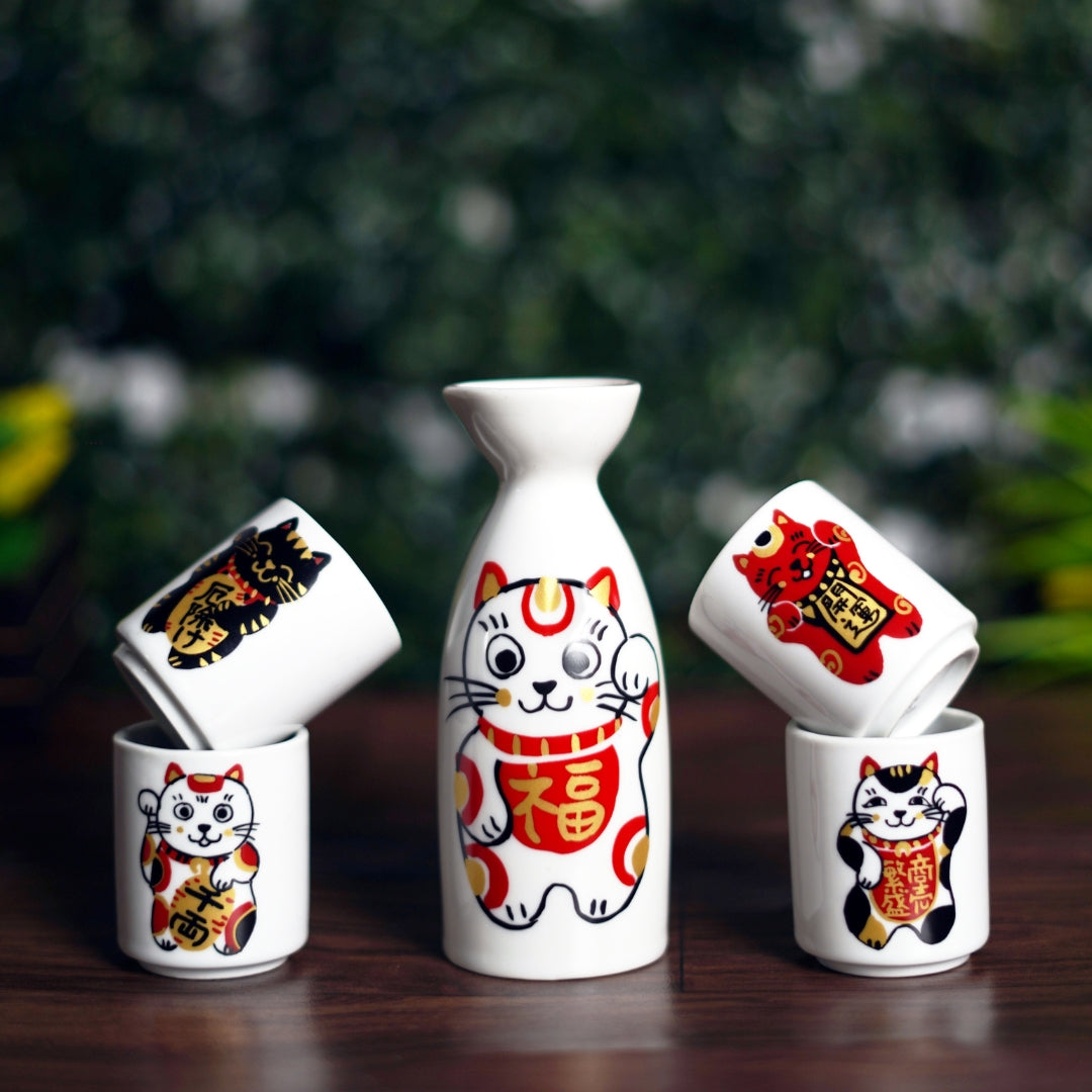 食器  SELANGOR Shuraku Sake Set Fukuraku Sake Set – Kyoto Beverages