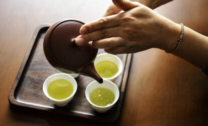 green tea in japan