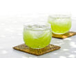 iced Japanese green tea