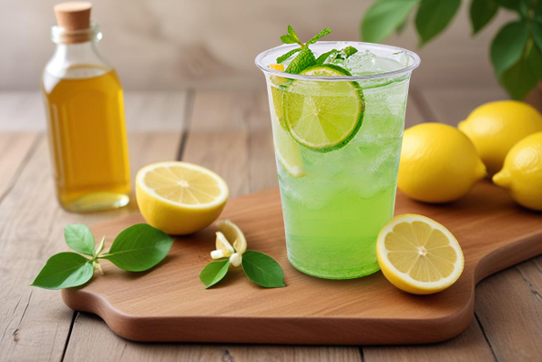 Sencha lemonade tea