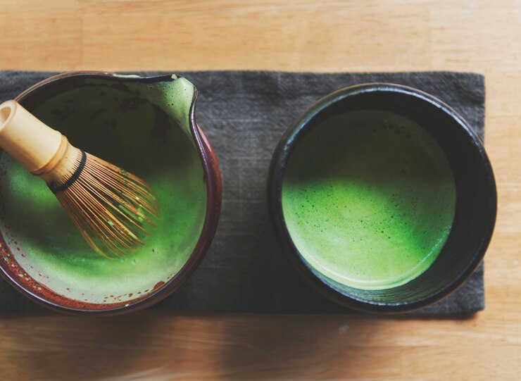 japanese matcha green tea