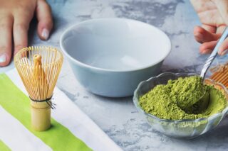 matcha green tea powder