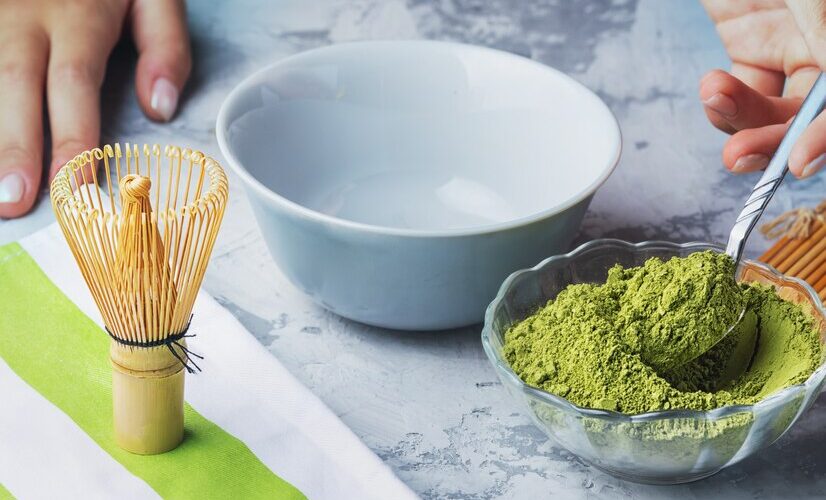 matcha green tea powder